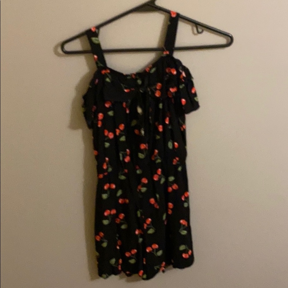cherry romper